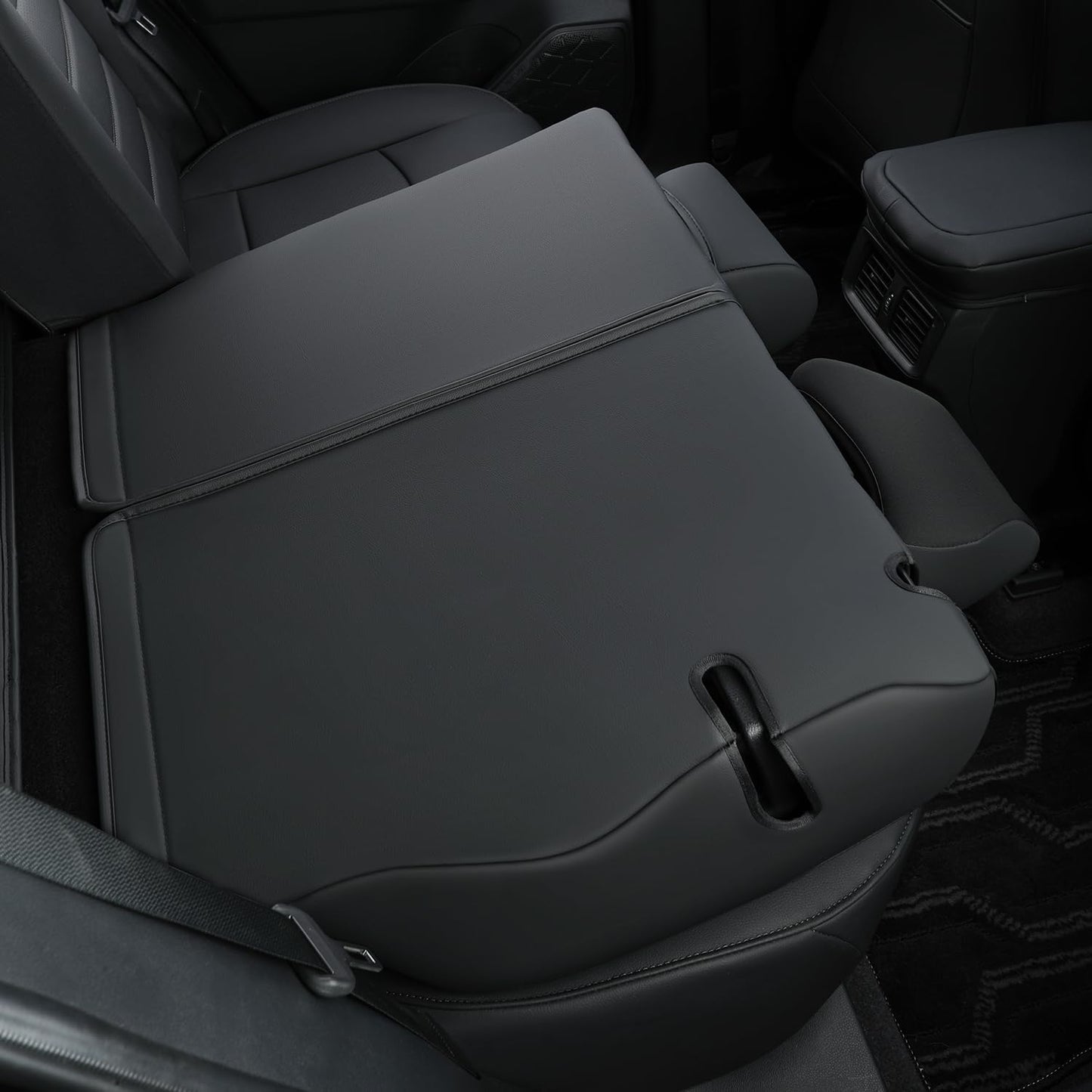 RISINGSTAR Rav4 Seat Covers, fit 2019-2025 Toyota Rav4 XLE LE XLE Premium Limited Base SUV, not for Adventure and TRD-Off(Black)