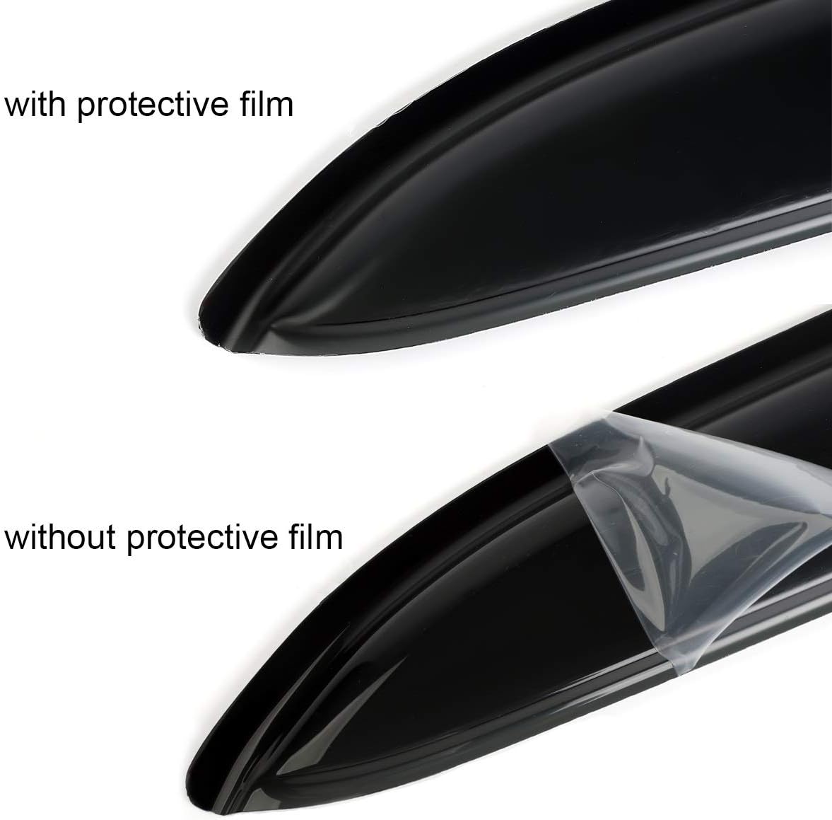 4pcs Original Shatterproof Window Wind Deflectors for Toyota Avalon 2019-2022,Rain Guards,Nice Looking Window Visors for Avalon 19-22 T188