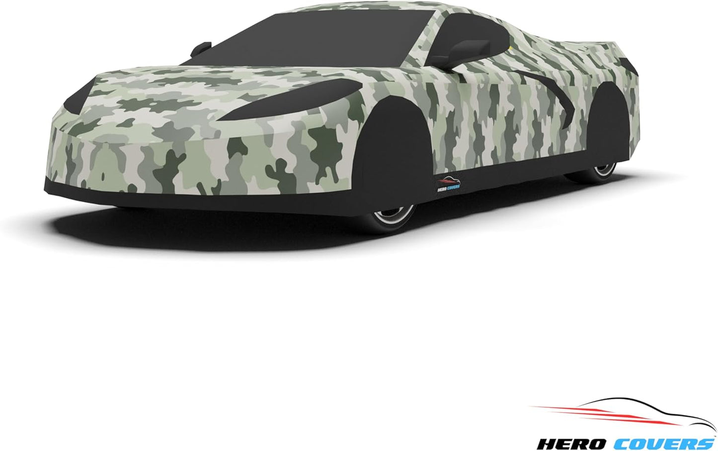 C8 Car Cover Fit for Corvette C8 Indoor and Outdoor Protection (Camouflage)