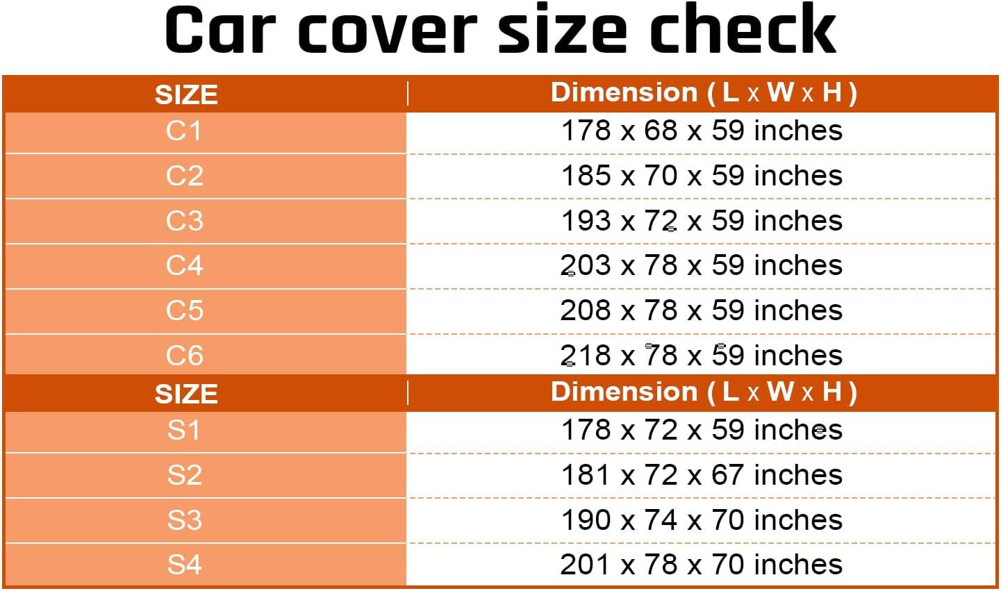 Small Car Cover All Weather Protection with Silver Stripe Design,Hatchback Car Cover Universal Fit Nissan Leaf, Honda Civic Hatchback, Mazda 3 Hatchback, VW Golf, Toyota Corolla Hatchback