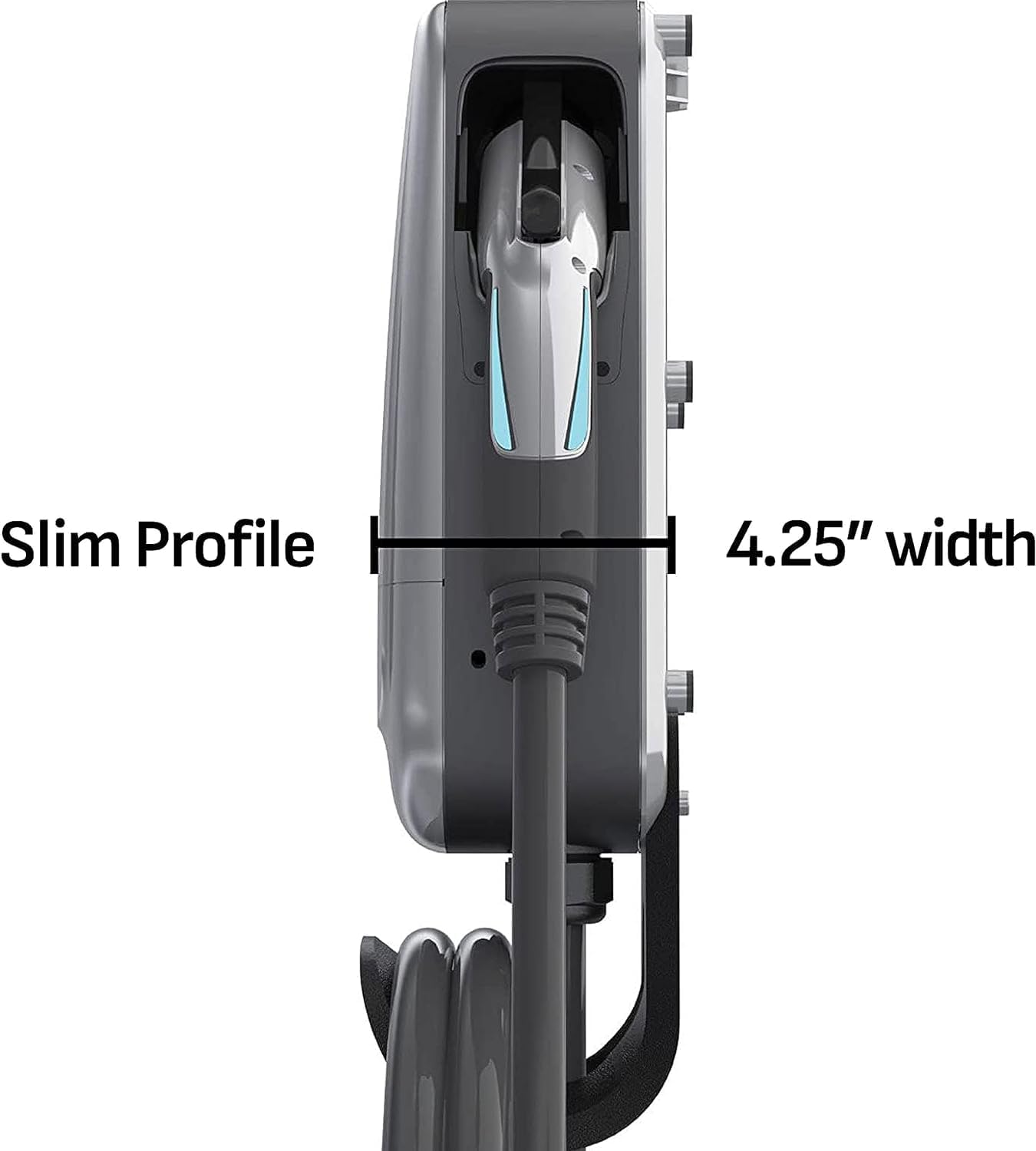 Schumacher Electric 240V / 40A Level 2 EV Wall Charger - NEMA 14-50 Plug - with Universal SAE-J1772 Connector - Wi-Fi & Bluetooth Enabled - Weather-Resistant for Indoor or Outdoor Use - SEV1600P1450