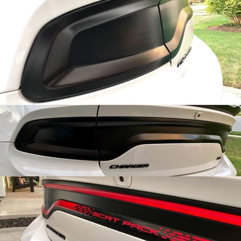 Luxe LightWrap Dark Smoke Stealth Universal Headlight Tail Light Tint Kit (20” x 2 Yard)