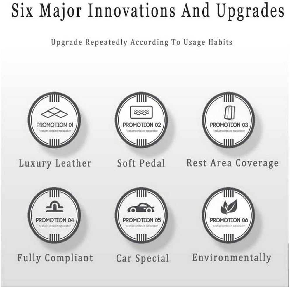 Custom Colors Car Floor Mats Black Pink for 99.9% Sedan SUV Sports, All-Weather Liners Car Floor mat,Luxury Leather Automotive Floor Mats (3D Black Red 1,3D Floor Mats)