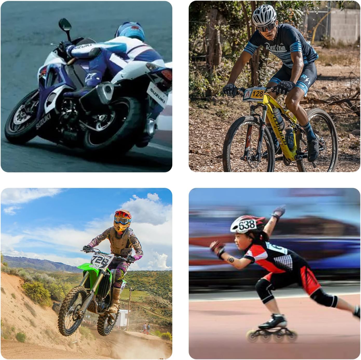 Motorcycle Gloves Touch Screen Full Finger Riding Gloves Knuckle Protection for Men and Women for Dirt Riding, Road Racing, Cycling, Climbing Work Outdoor Sports