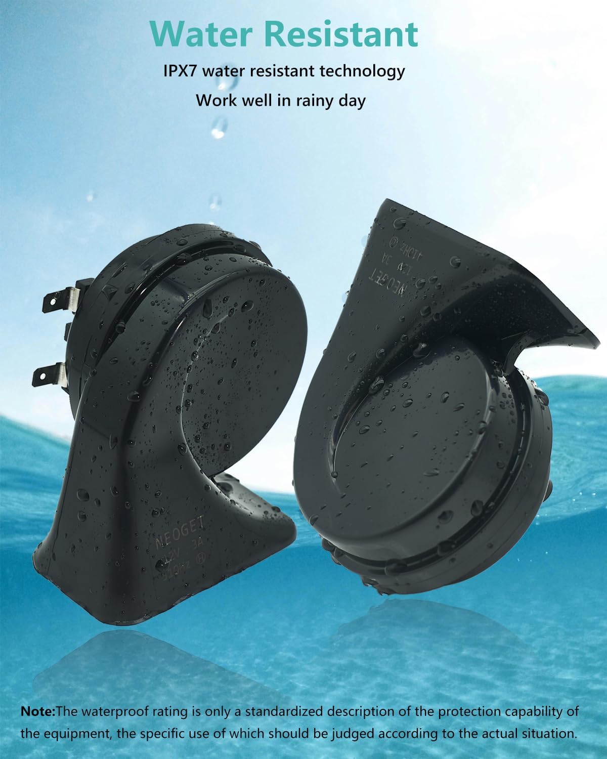 Car Horn Kit for Toyota Lexus,12V Loud Waterproof Auto Horn, High Low Dual Tone 126 Decibel, Replacement for Toyota