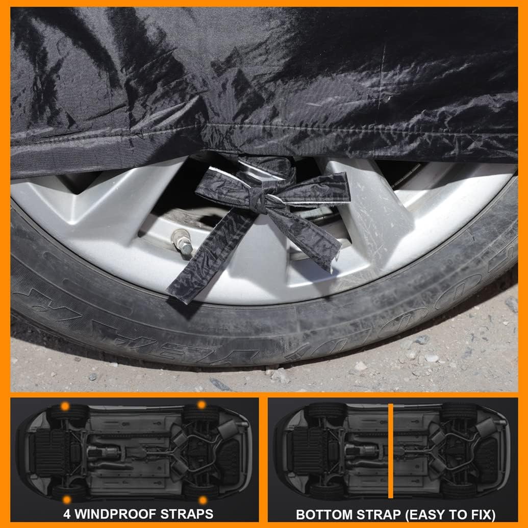 Custom Waterproof Car Cover Compatible with Lexus is 2025-2006 IS300 IS350 IS500 IS250 IS200, All-Weather Car Covers with Cotton Lining, All-Season Rain Sun Snow UV Cover for Outdoor Indoor