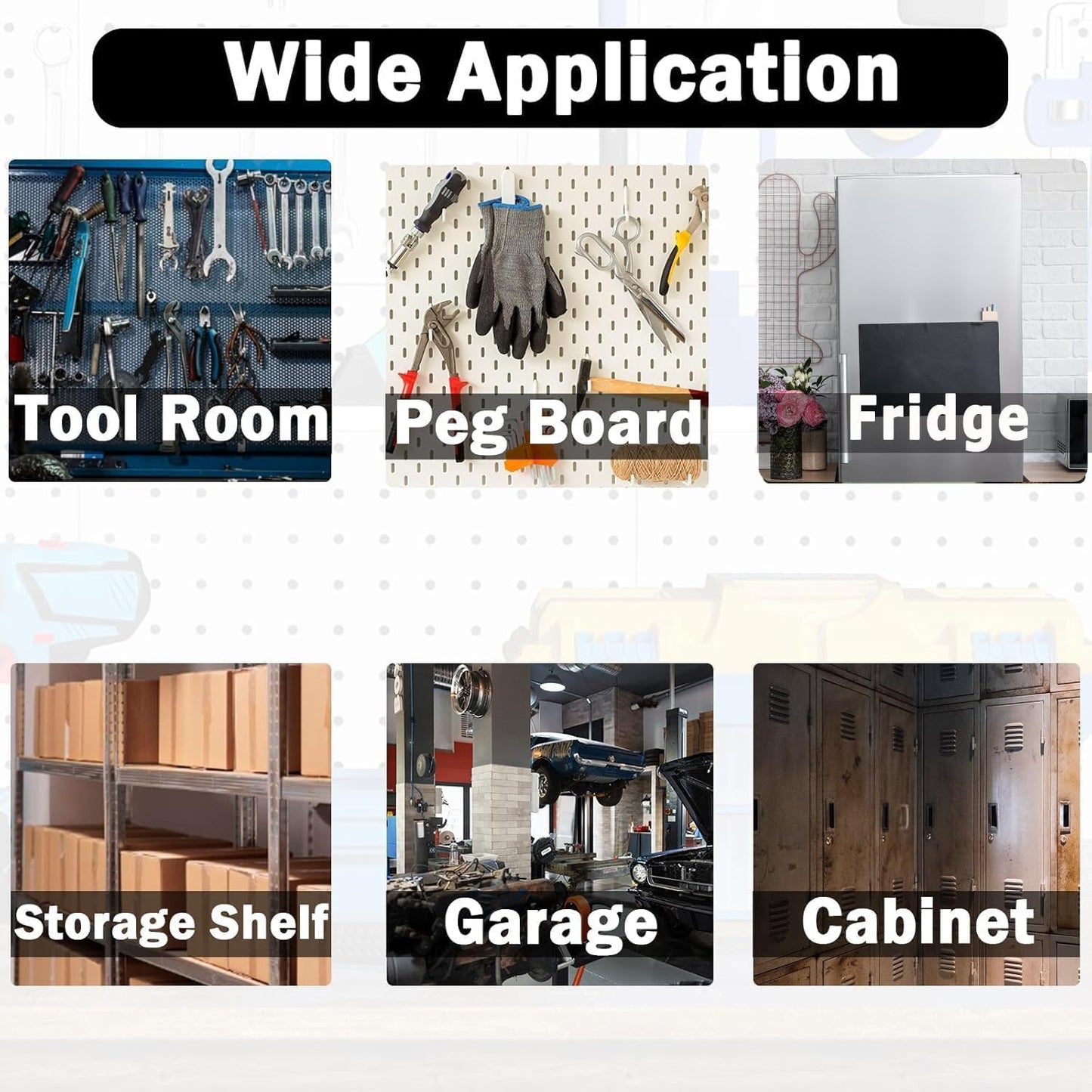 Heavy Duty Magnetic Hooks, Strong Large Magnet Hooks for Power Drill,Garden Tools, Hose,Pegboard,Garage, Workshop, Magnetic Storage Hook for Hanging,Super Powerful Magnetic Garage Hooks(2Pack)