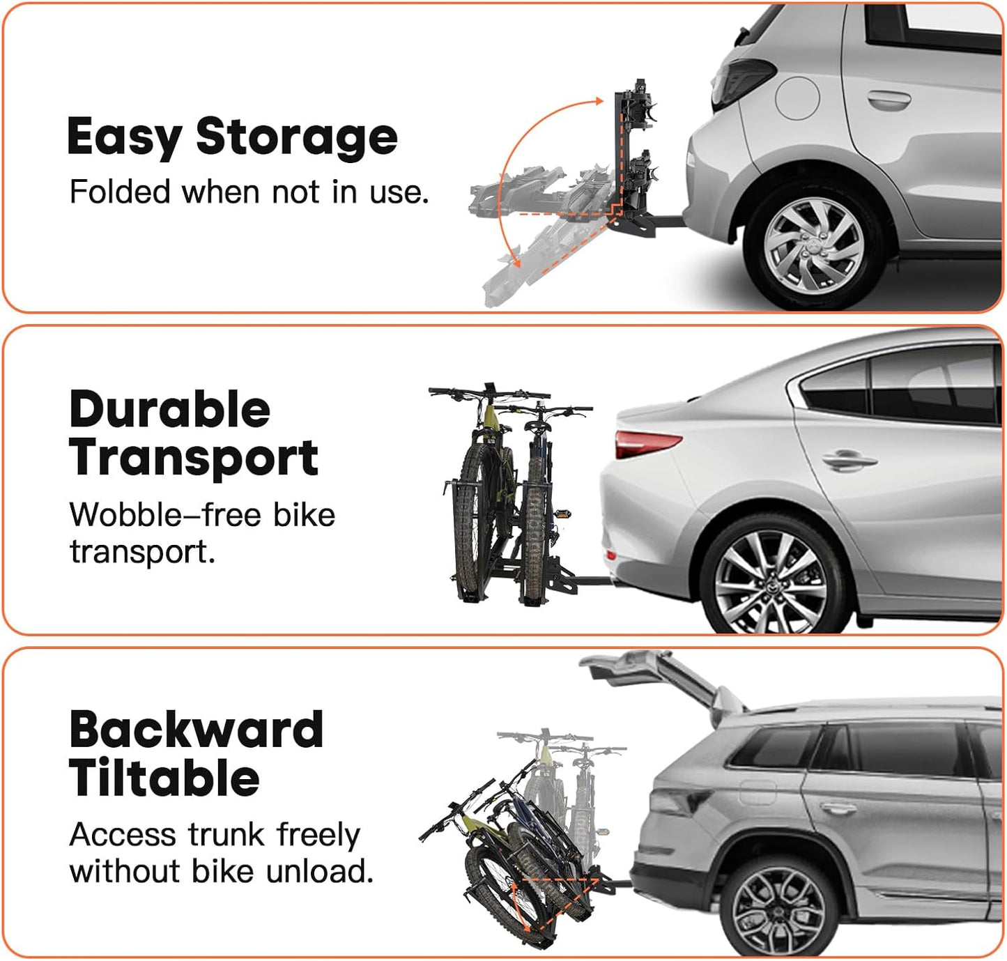 MagRack XA, Add-On MagRack X1, Expandable Hitch Bike Rack, Adding Extension for X1 Bike Rack