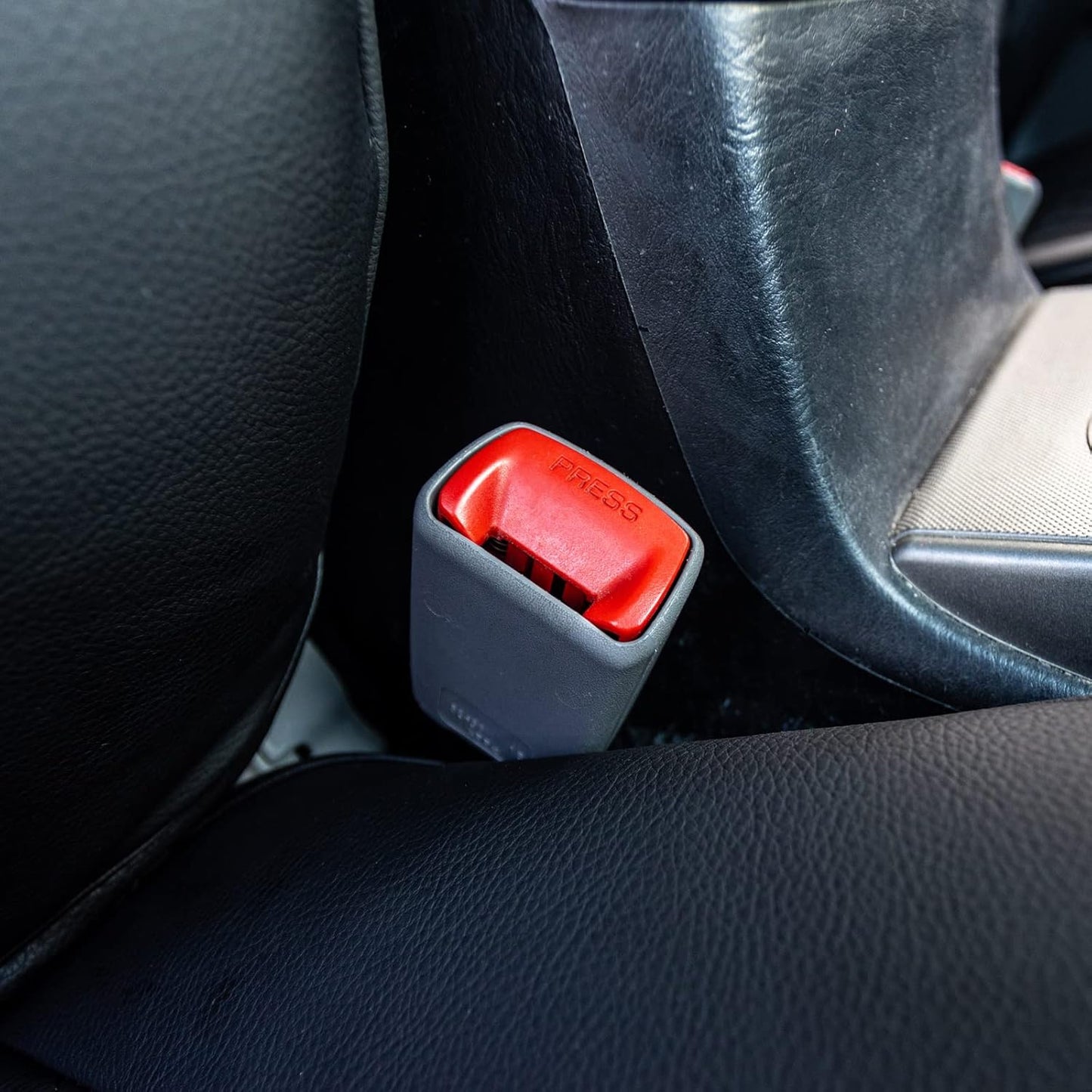 LUCKYMAN CLUB 2005-2015 Tacoma Custom Fit Seat Covers for Crew Cab with Faux Leather (2005-2015 Black)