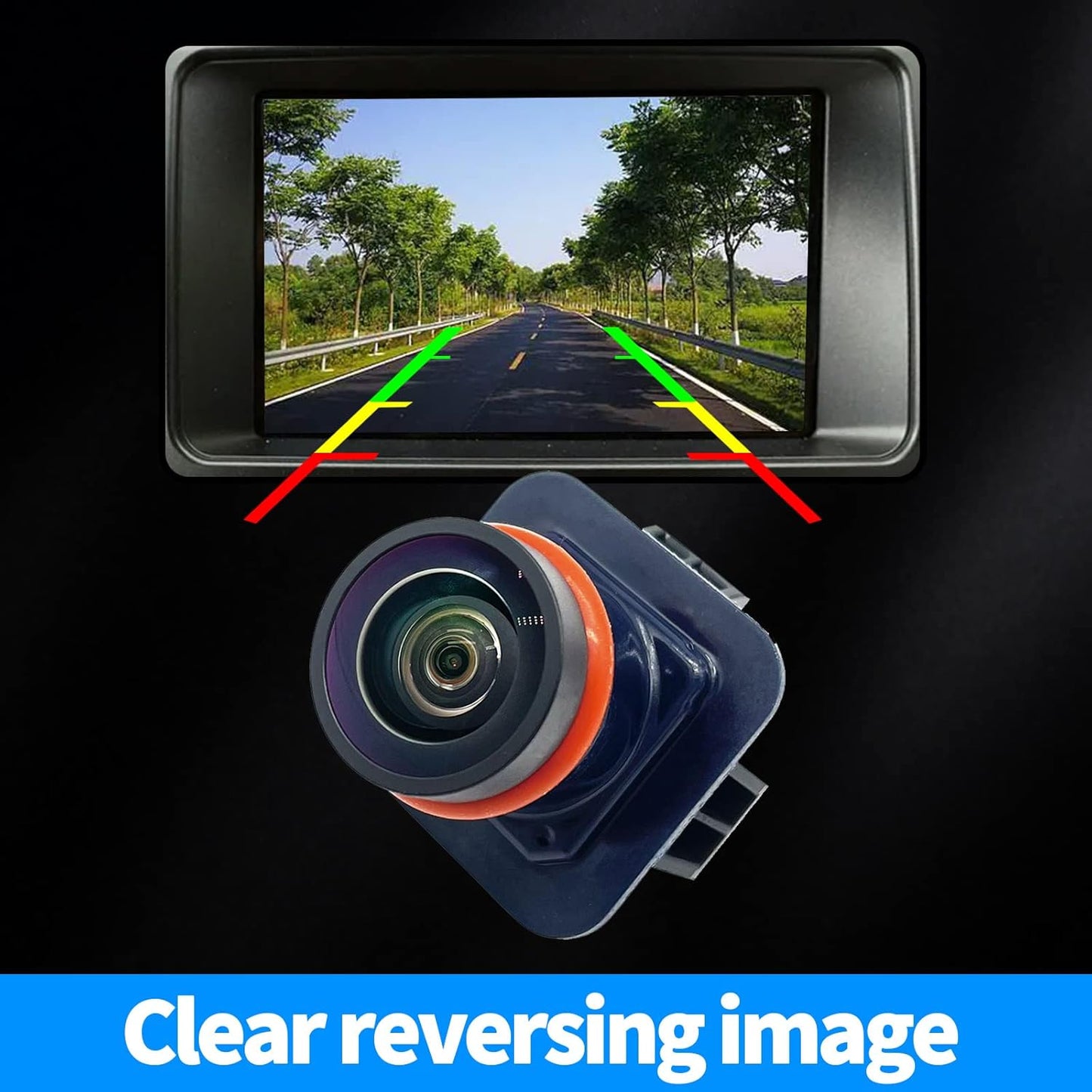 Rear View Back Up Camera Compatible with Ford Taurus 2013-2019 Backup Camera Reverse Park Assist Camera Replaces EG1Z-19G490-A DG1Z-19G490-A