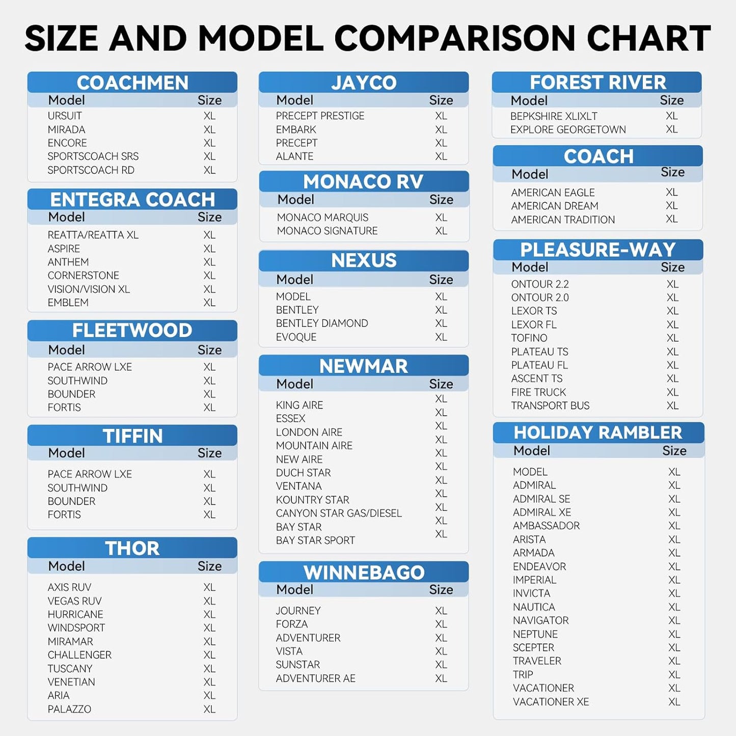 ARANA 2 Piece RV Sun Shade for Windshield, RV Car Windshield Sun Shade Cover Keeps Your Cool Front RVs, Trucks, Motorhomes, Large Bus, Large Side Window, X-Large 50"×42"