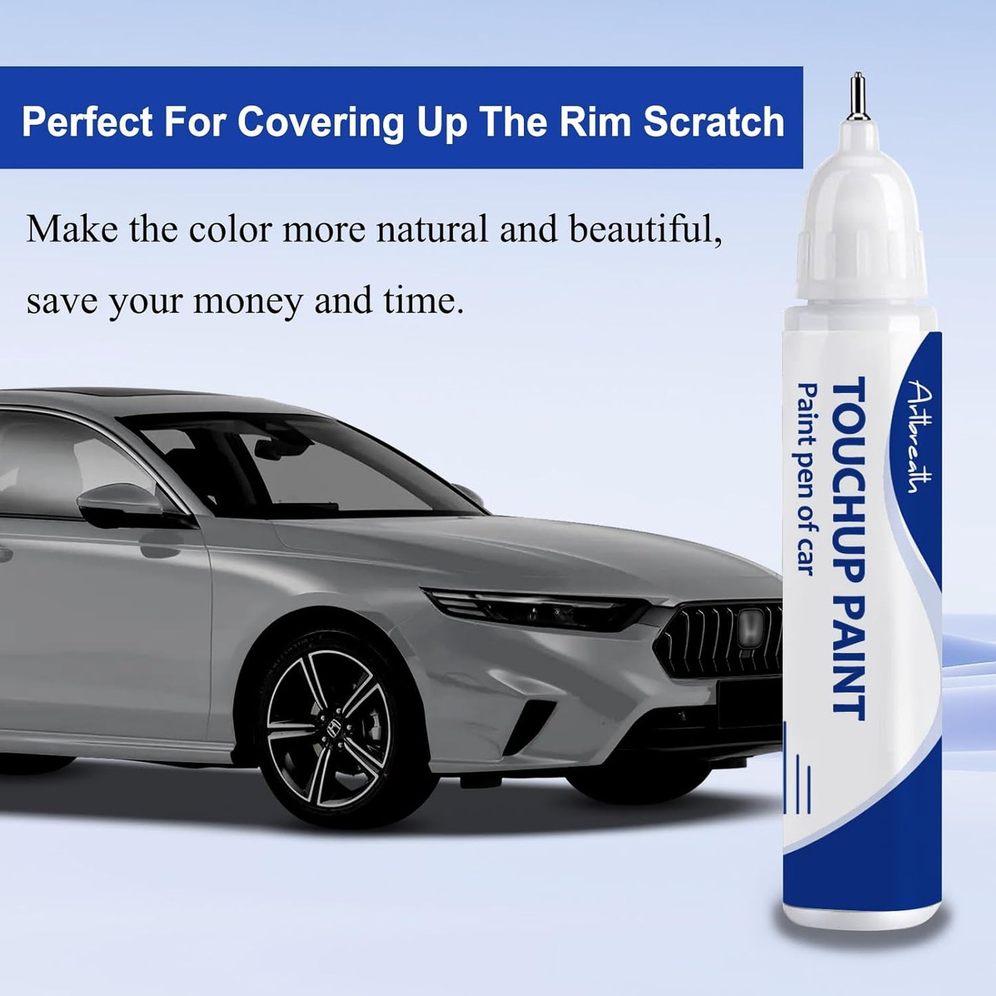 Urban Gray Pear(NH-912P) Touch Up Paint for Honda-Exact Match–Chips and Nicks Car Paint Scratch Repair Kit Automotive Paint Pen for CR-V/CIVIC/Accord/HR-V/Pilot/Odyssey/Ridgeline/Passport