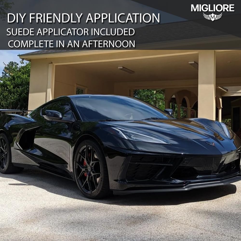 Migliore Forte Coating: 9H High Strength Premium Graphene Coating │5+ Years of Protection │ Apply After Car Wash Clay Bar Buffer Polisher │ Auto Marine Boat Motorcycle