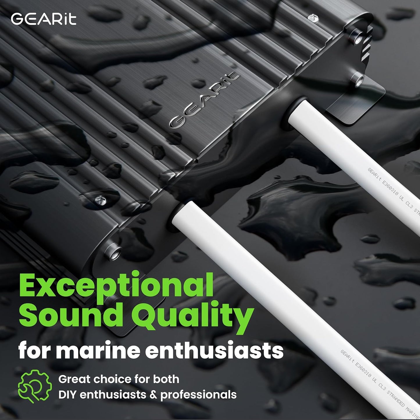 GEARit Speaker Wire 12 Gauge (100ft), Red/Black Speaker Cable 12AWG, Duplex 2-Conductor, Speaker Wires for Boat, RV, Camper, Trailer, Automotive, in-Wall and Outdoor Use