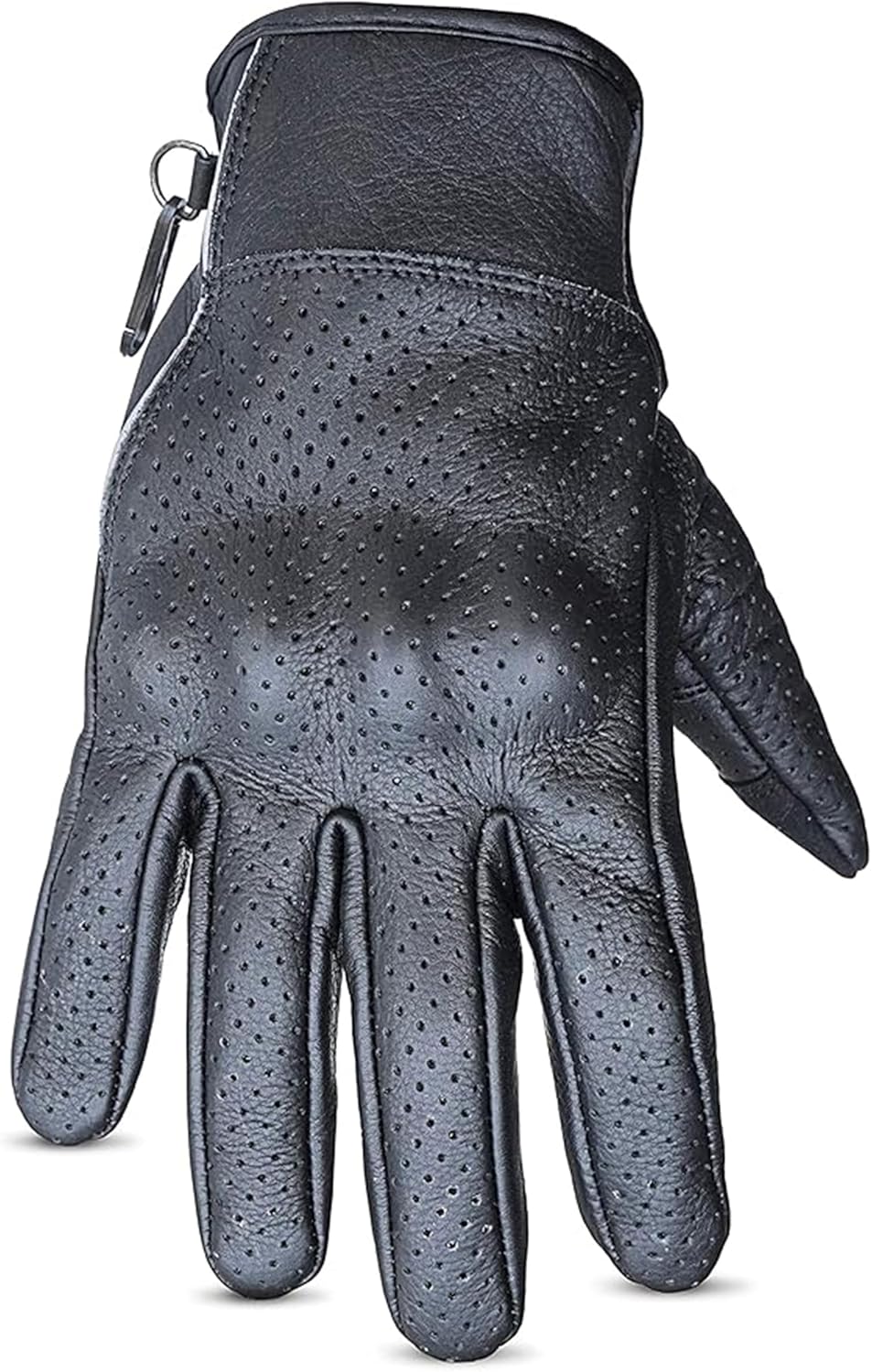 Leather Motorcycle Gloves with Adjustable Fitting Bike Riding Gloves for Riders