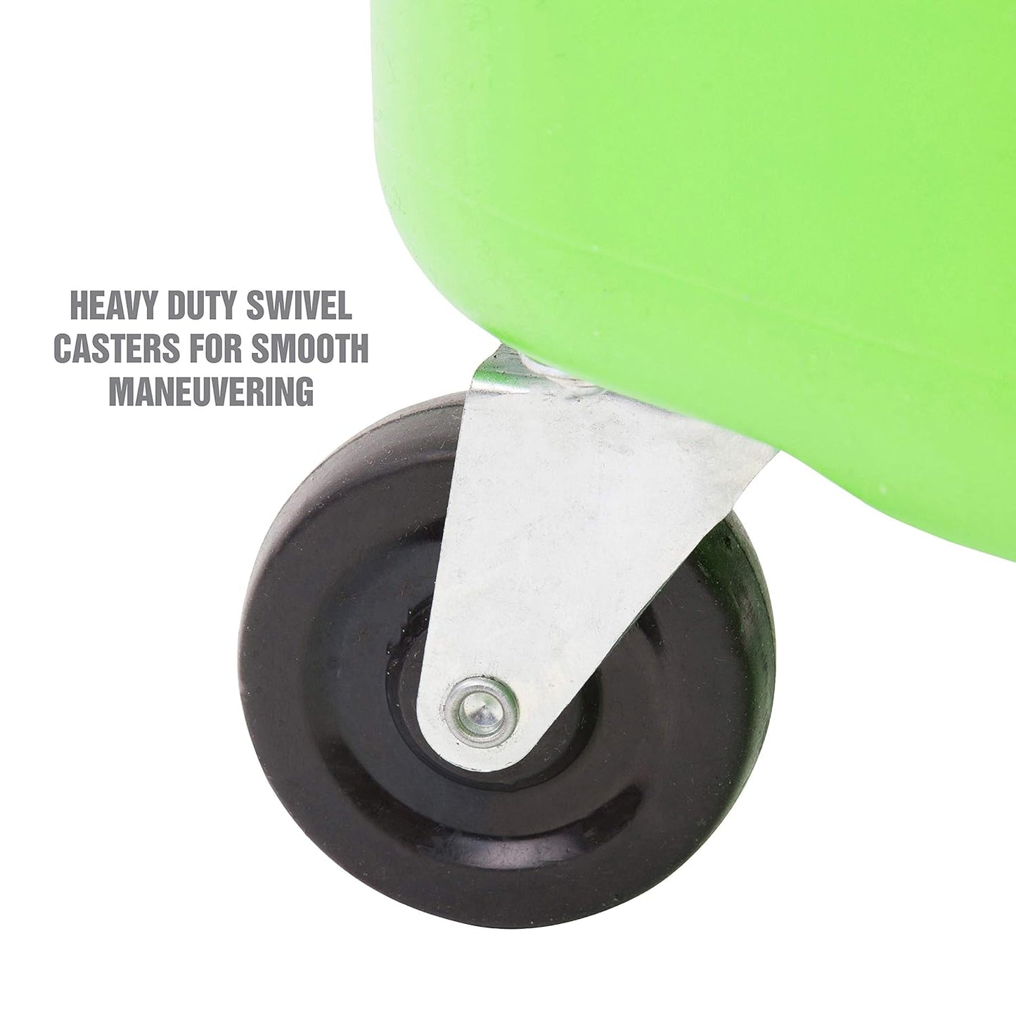 OEMTOOLS 87031 18 Gallon Oil Drain Container, Upright Adjustable Oil Drain Tank with Funnel, Waste Oil Container for Automotive Oil Changes