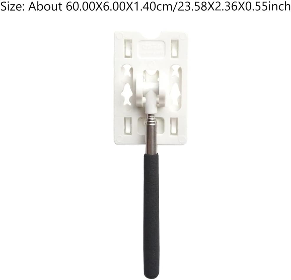 VICASKY Telescopic Rod Card Holder Reacher,Vehicle Parking Toll Swiping Stick Grabber Car Parking Contactless Payment Card Rod Tool