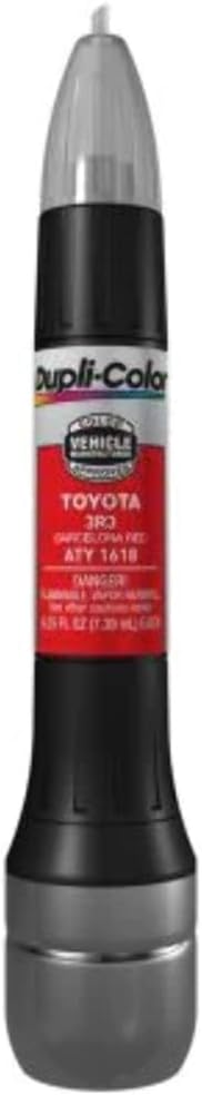 Dupli-Color ATY1618 Scratch Fix All-In-1 Exact-Match Automotive Touch-Up Paint – Toyota Barcelona Red – 0.25 oz. Paint Pen