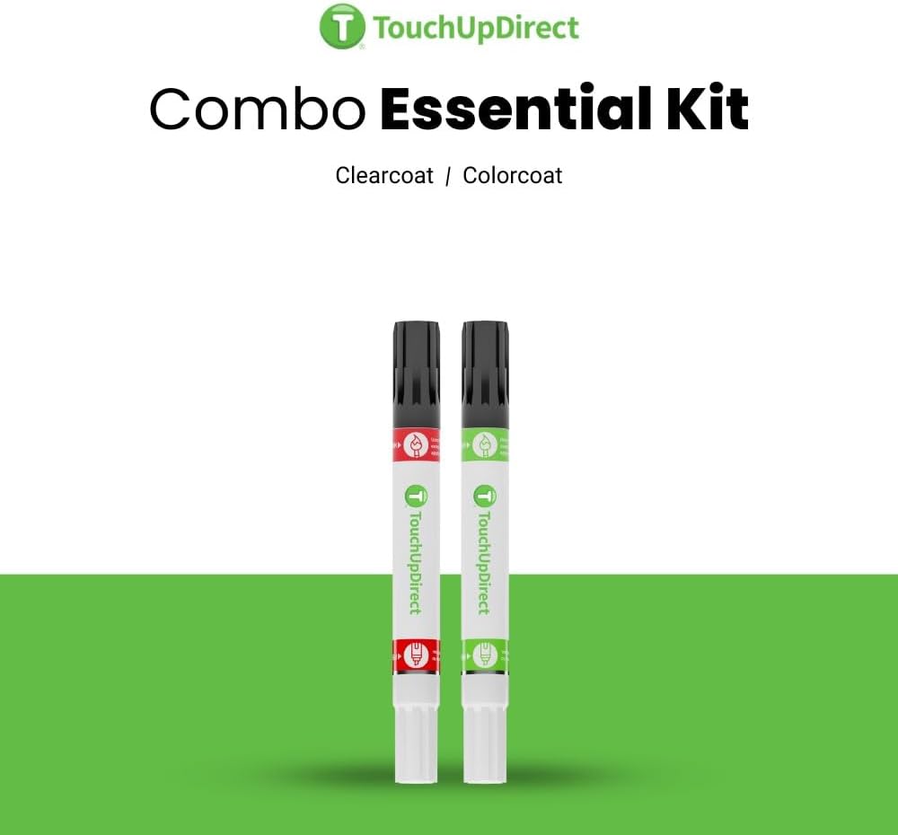 TouchUpDirect 3U5 Supersonic Red Tricoat Compatible with Toyota Exact Match Touch Up Paint Combo - Essential Kit