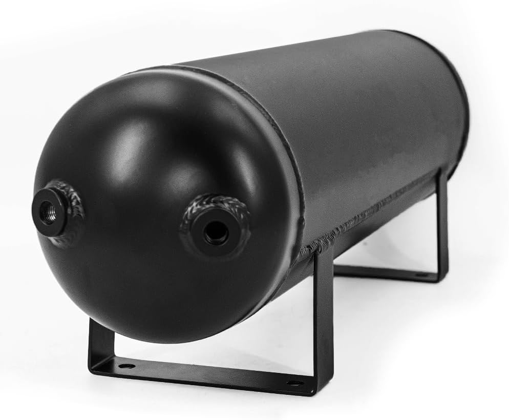 4 Gallon Air Tank for Suspension/Air Ride/Bag/Car Train Truck Horn 15 Liter Compressed Air Storage Tank Air Ride Receiver Tank