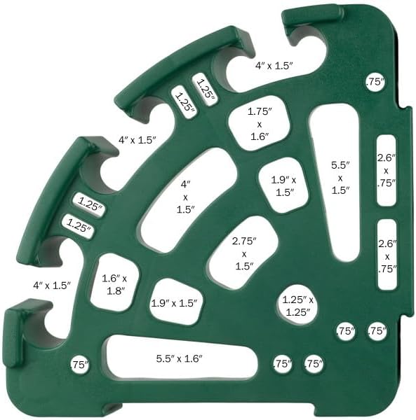 Stalwart Tool Organizer 2-Pack - Garage Storage Rack - Organize Up to 48 Yard Tools - Corner Rack for Home or Shed - Easy to Assemble Utility Racks