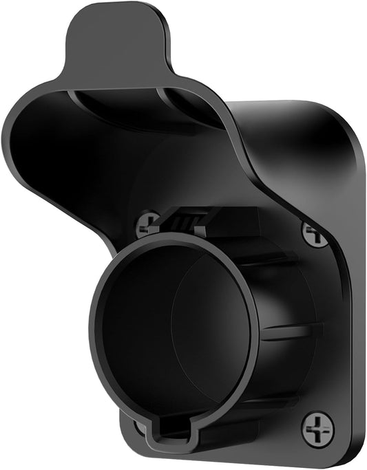 J1772 EV Charger Holder Wall-Mount for Garage Wall/Outdoor Post, Electric Vehicle Charger Nozzle Holster Dock Hook for All J1772 EVs Cable/Cord Plug & Connector Hanger Bracket Waterproof