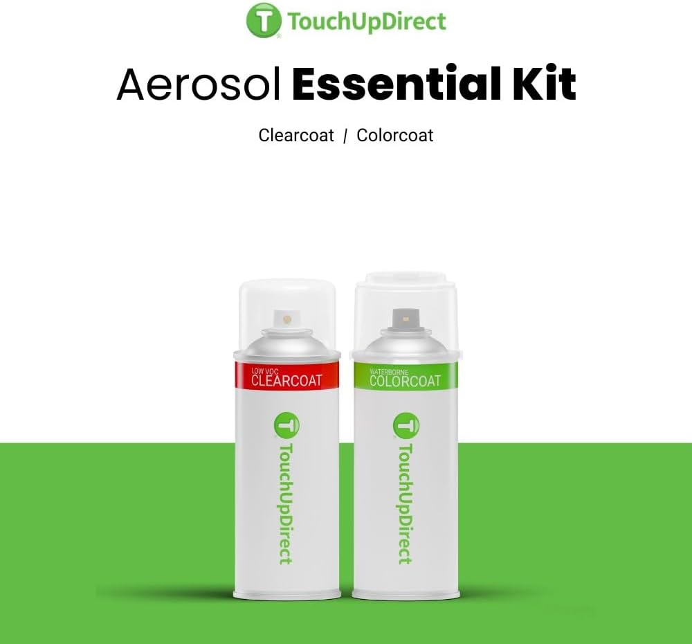 TouchUpDirect 1K5 Moon Dust Compatible with Toyota Exact Match Touch Up Paint Aerosol - Essential Kit