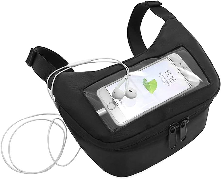 Handlebar Bag Storage Bag Compatible with ADV 350 XMAX 300 Xmax 125 TMAX GTS GTV LX 50 125 250 300 750 350 Sprint Scooter Waterproof phone bag