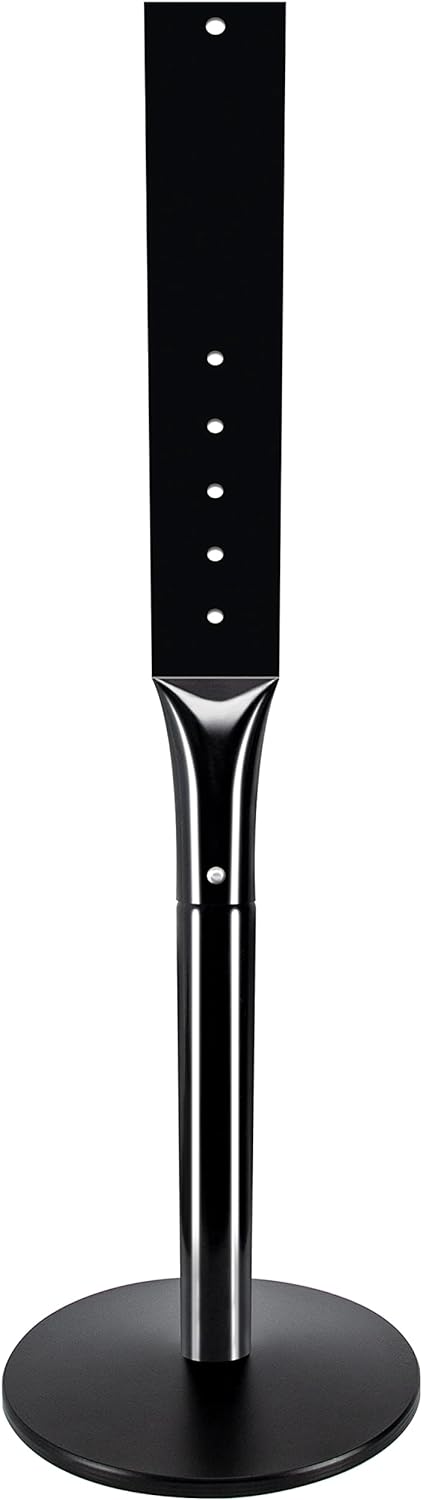 Heavy Duty Parking Sign Base Cast Iron 48" Parking Sign Post, Heavy Duty Cast Iron Sign Holder Base, Movable Sign Stand Suitable for Hanging Warning, Notice, Guiding Sign Display Stand (Black)