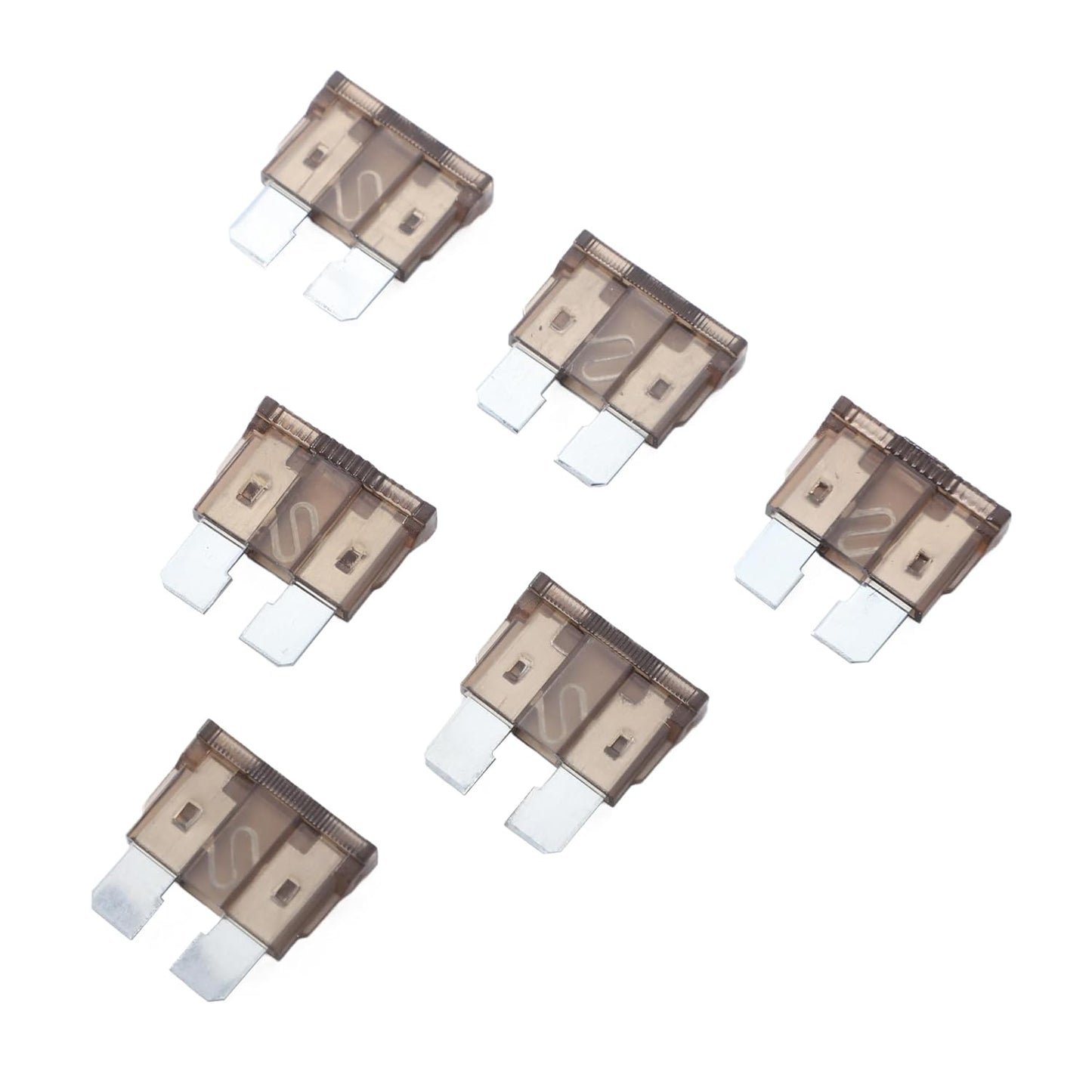 100 Pack Auto Fuses 7.5 AMP ATC/ATO Standard Regular Fuse Blade 7.5A Car Truck Boat Marine RV