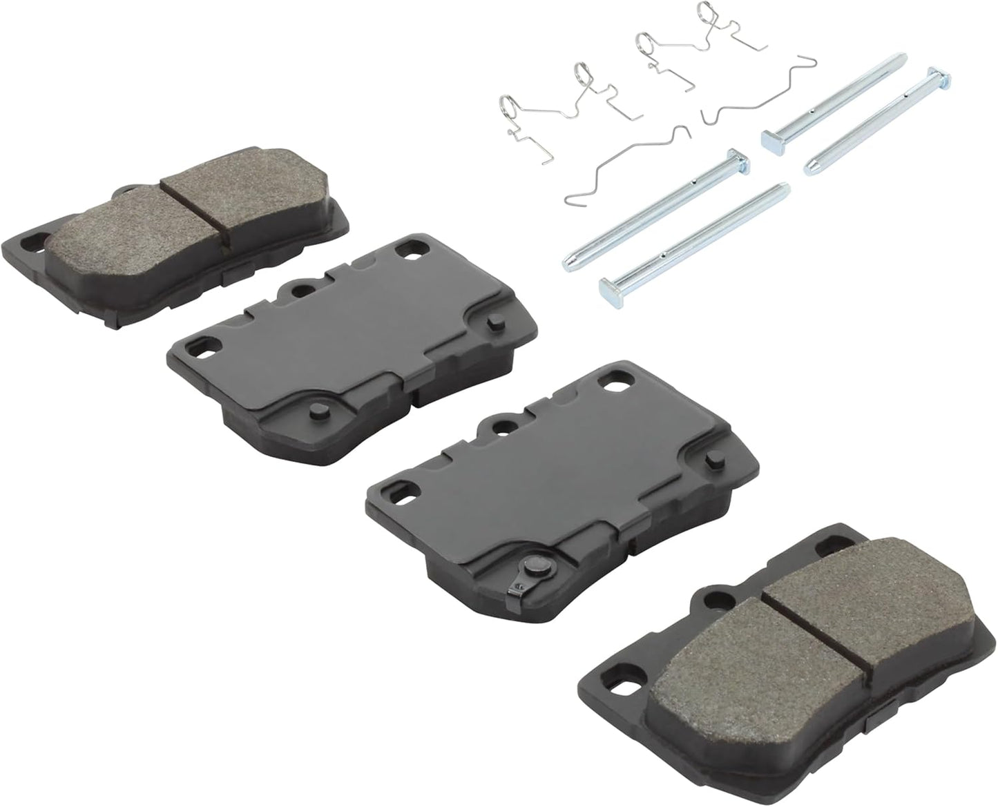 Premium Ceramic Rear Brake Pads (1001-1113C) Compatible with Lexus GS300 2006, GS350 2011-2007, GS430 2007-2006, GS450h 2011-2007, GS460 2011-2008, IS250 2013-2010, IS350 2013-2006