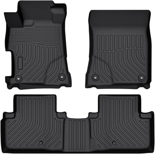 Cartist Floor Mats Custom Fit for Acura ILX 2013-2022 All Weather Floor Liners Front & 2nd Row Carpet Protection 3D TPE Heavy Duty Waterproof
