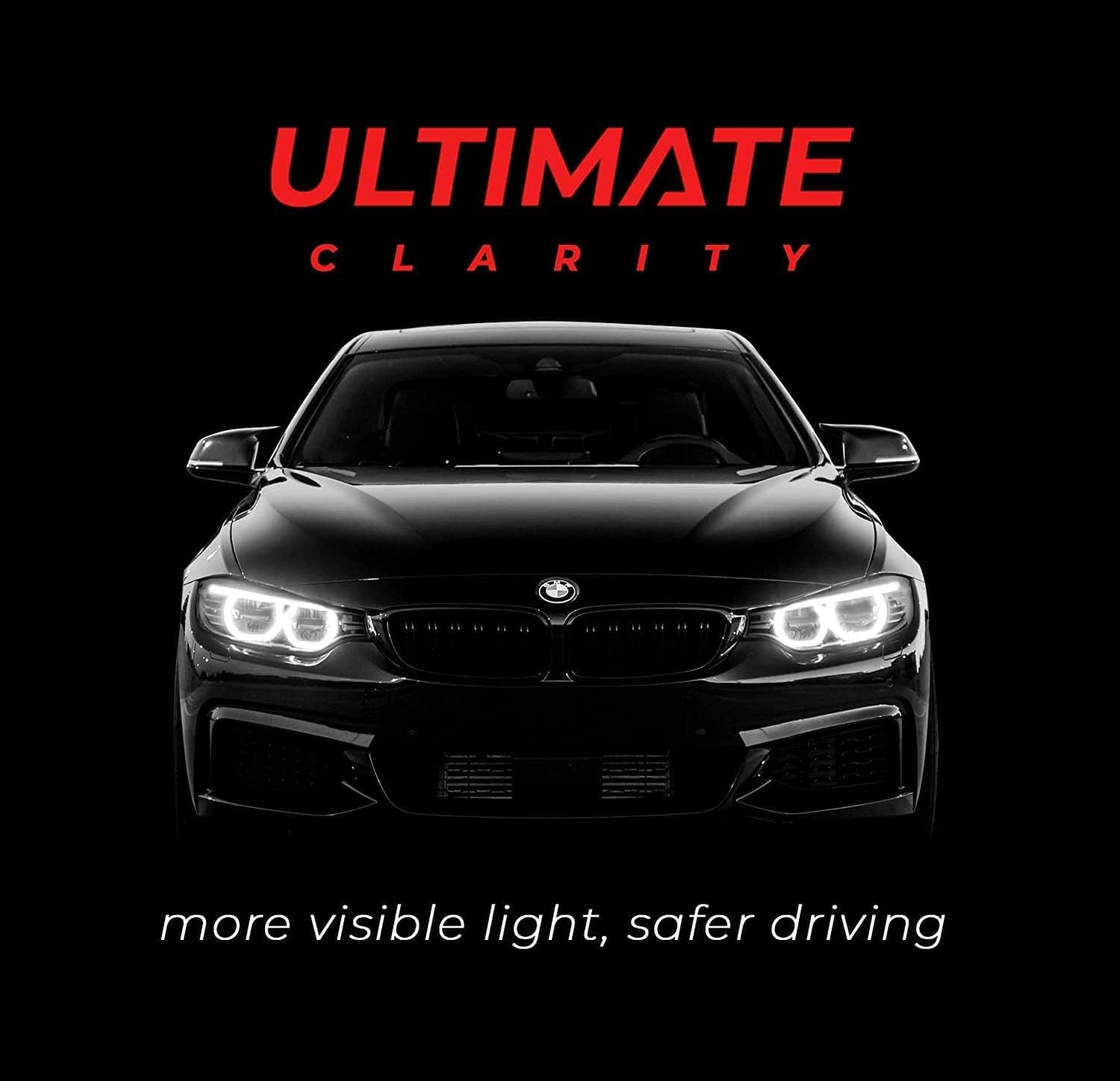 VViViD+ Ultimate Headlight Taillight Tint Vinyl Wrap (12" x 7ft, Dark Smoke)