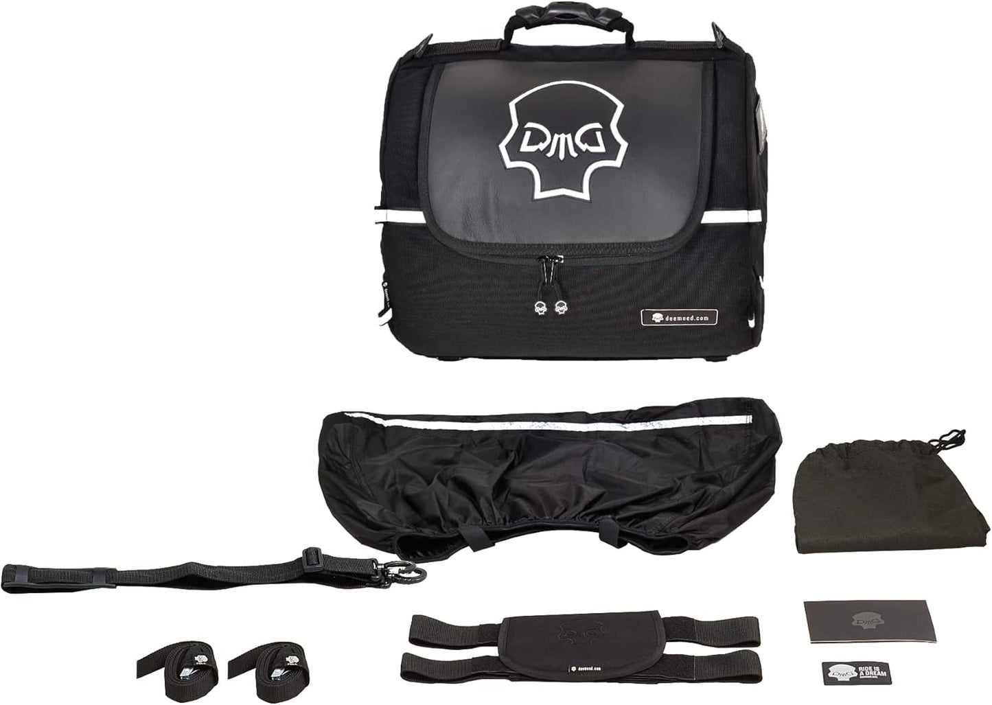 TUBE motorcycle travel luggage, made of waterproof Cordura, 11.3 gallons capacity, motorcycle seat/rack/sissy bar bag