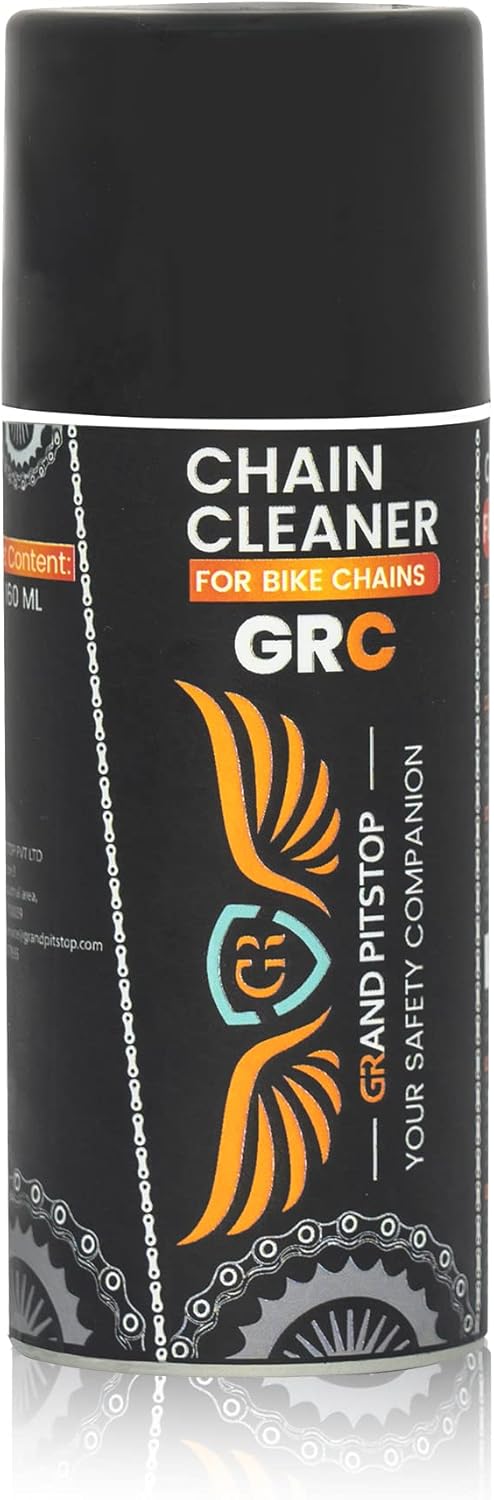 GRAND PITSTOP Chain Cleaner, Degreaser 160ml and Chain Lube, Greaser, 160ml Motorcycle Bike Chain Cleaner for all bikes Motorcycles, Super Durable