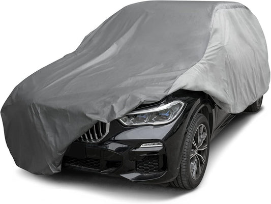 XCAR Ultra Light Waterproof SUV Car Cover for Automobiles All Weather Protection, Windproof & Breathable, Fits Cars Up to 187"