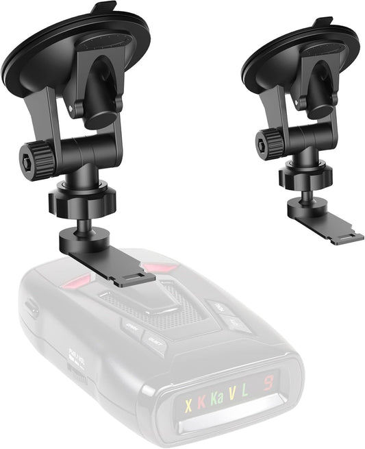 Super Radar Detector Mount,Super Car Windshield,Dashboard Suction Cup Bracket,Suitable for Radar Detector (for Whistler Radar)