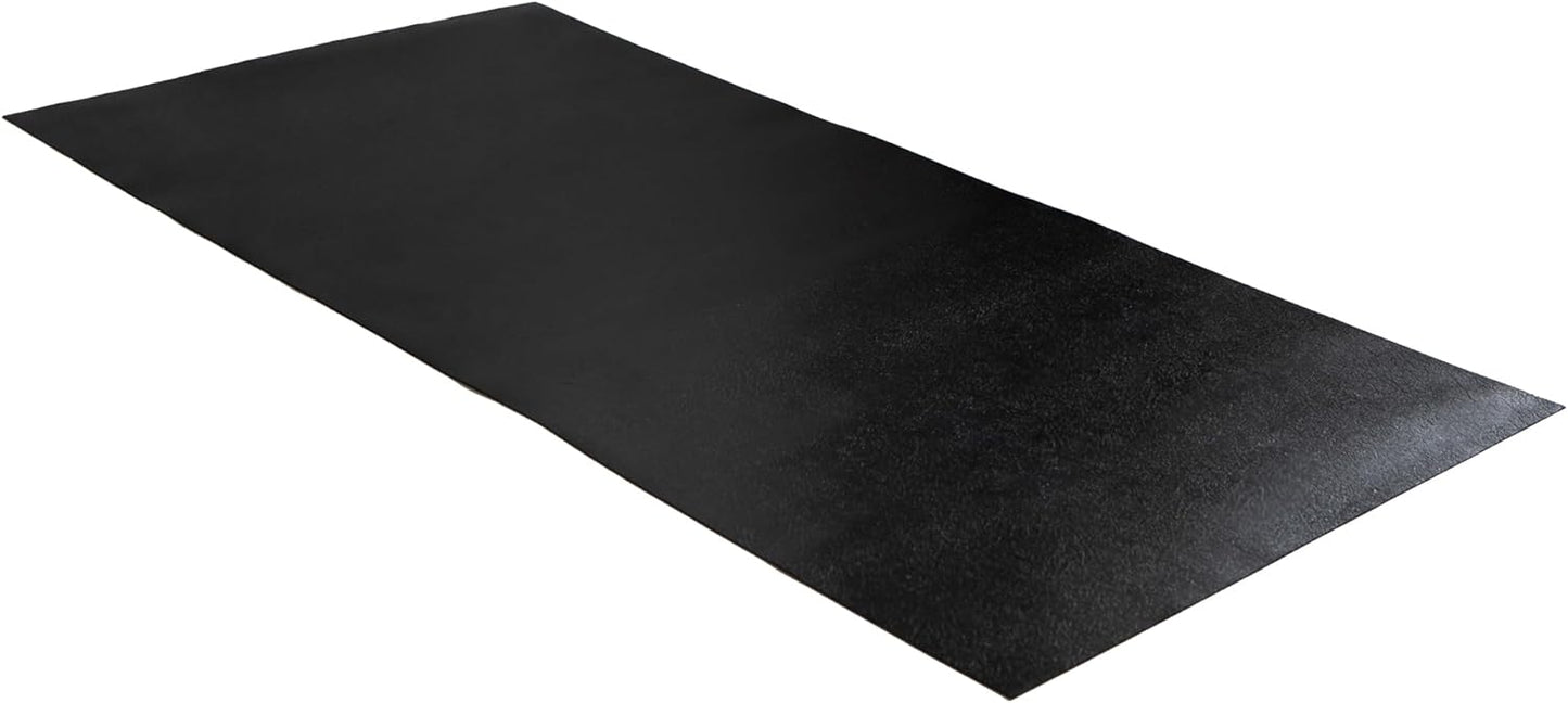 RESILIA Work Bench Mat - 40" X 96", Scratch-Resistant PVC Mats - Protect Your Workbench, Table, or Tool Station from Painting, Woodworking, Crafting, Building, & More, Black, Made in The USA