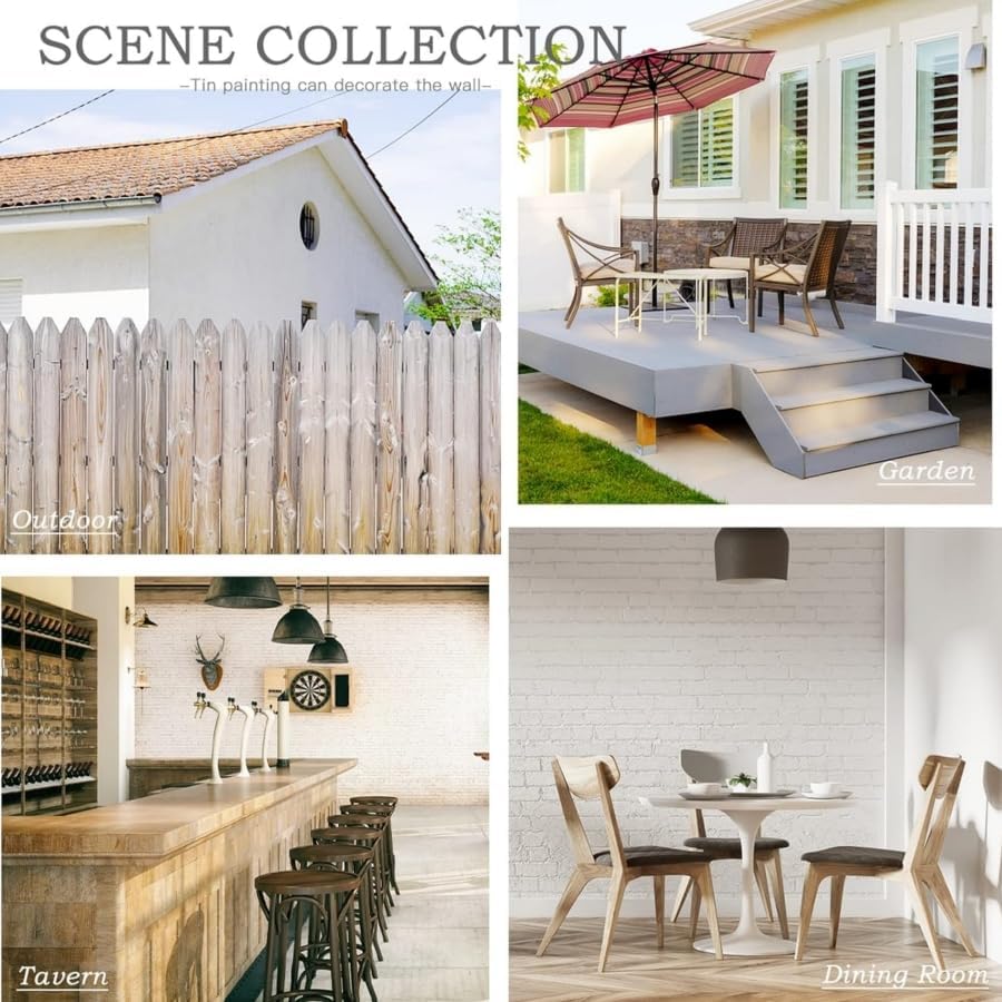 GARAGE Vintage Metal Tin Sign, Street Sign, Home Decor, Room Decor, Wall Decor, Bathroom Decor, Bar Decor, Cafe Decor, Garage Decor, 16 x 4 Inch