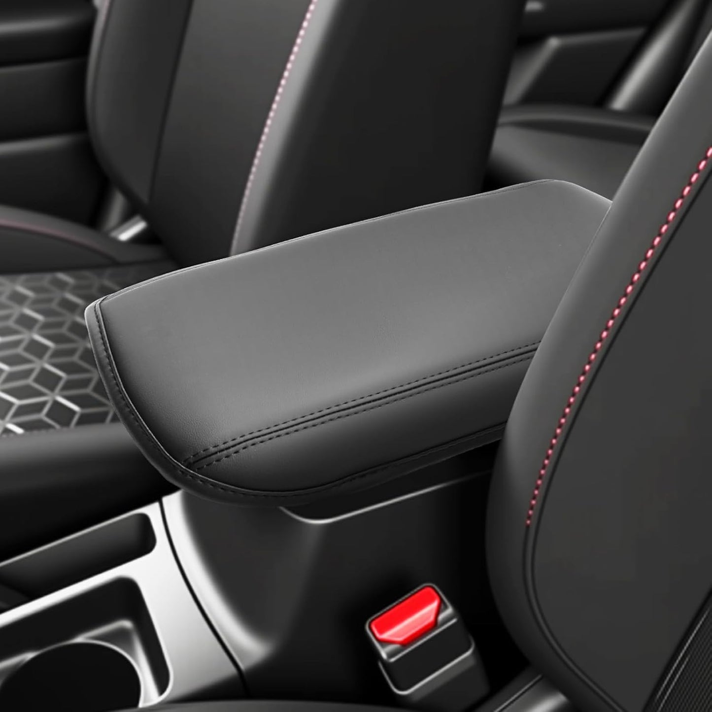 SKTU for 2021-2025 Mitsubishi Outlander Sport Center Console Cover for 2021-2025 Mitsubishi Outlander Sport Armrest Cover 2024 2025 Outlander Sport Accessories Outlander Sport Console Cushion-Durable