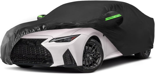 Proadsy 2025 Upgrade Car Cover Custom Fit for 2014-2025 Lexus is IS200 250 300 350, Waterproof All Weather for Automobiles, Full Exterior Cover Rain Snow Sun Protector Indoor Outdoor Car Cover
