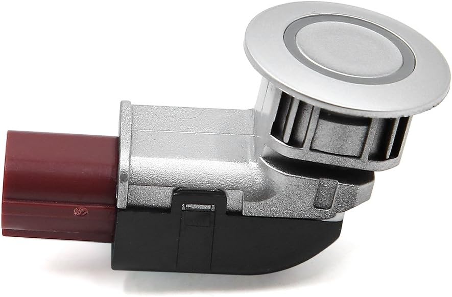 X AUTOHAUX 39680-SHJ-A61-B0 Car Bumper Reverse Silver Tone Parking Assist Sensor for Honda Odyssey 2005-2009 for Honda CR-V 2004-2013