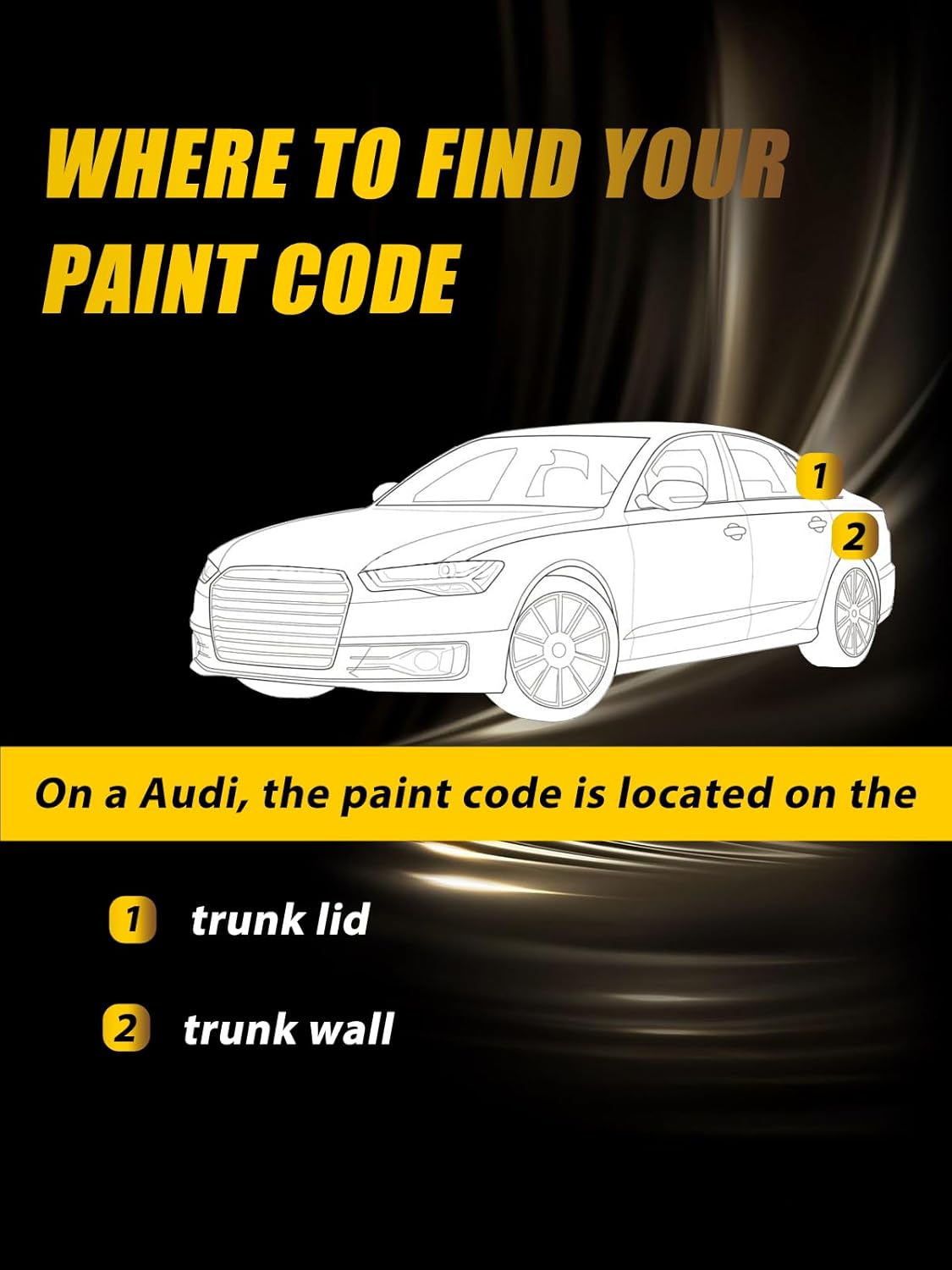 (LY9C) Ibis White Touch Up Paint Compatible with Audi, Exact Match Car Paint Pen Automotive Scratch Repair Remover Kit Quick & Easy Solution for Vehicle Chips and Nicks