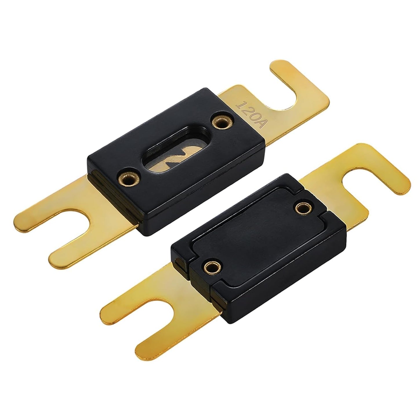 120A ANL Fuse 120 Amp Inline Blade Fuses 32V for Car Audio Inverter Automotive Stereo (Pack of 3 pcs)