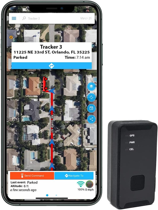 Optimus 2.0 GPS Tracker for Vehicles, Assets, People - 4G LTE - Real-Time GPS Tracking Device - Instant Alerts