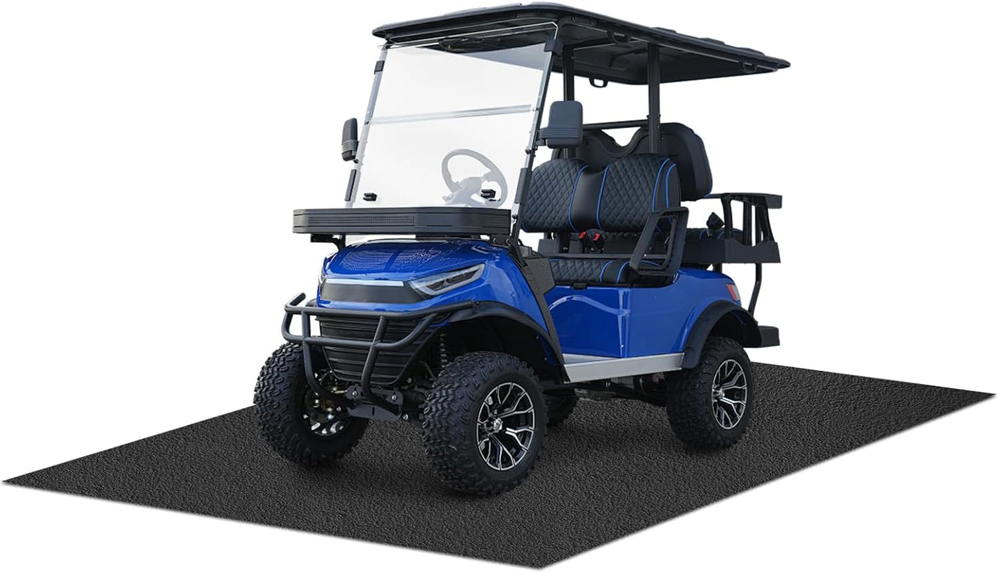 Garage mats for Floor, 8.5 x 6.6 Ft, Garage Floor mats for Under car, Oil Spill mat，Absorb Oil Quickly, Garage Carpet, Reusable, Washable, Protects Floor (3MM-PE)