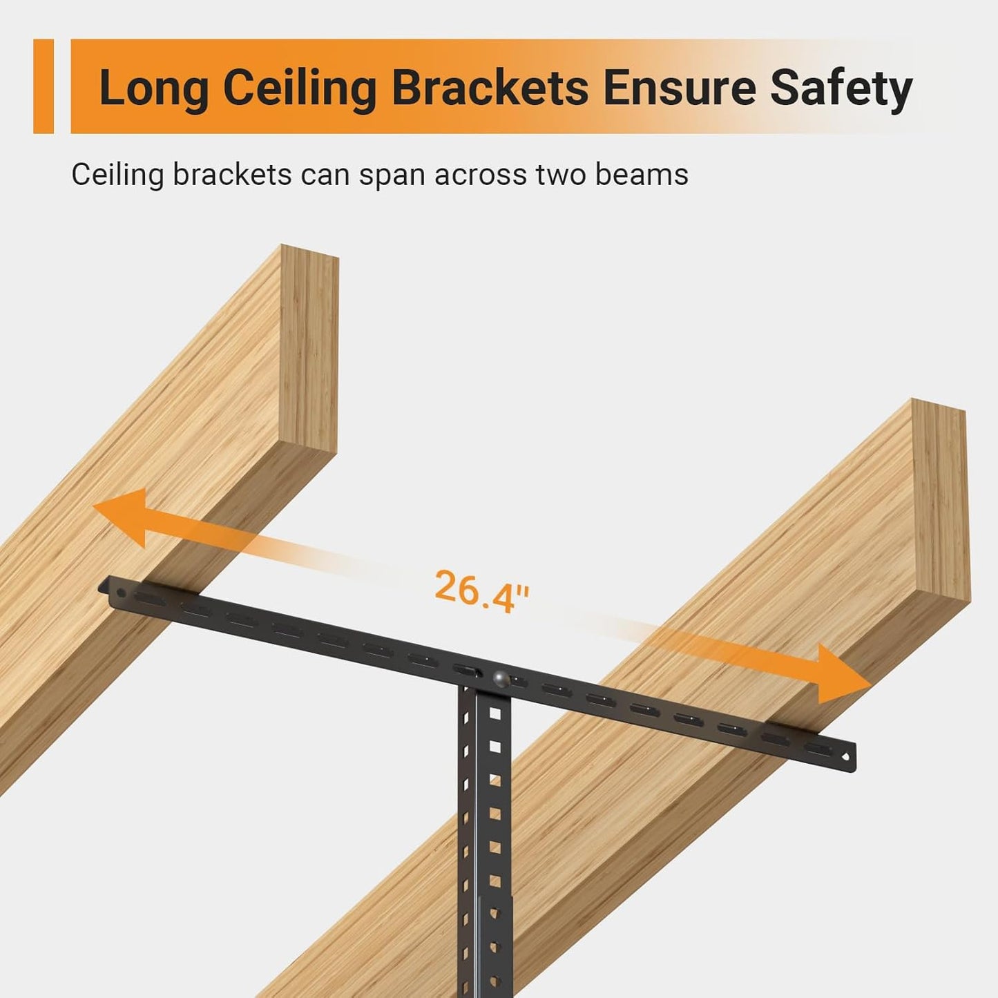 3x6ft Overhead Garage Storage Rack, Heavy Duty Metal Ceiling Shelf, 22'' to 40" Adjustable Dropdown, 450lbs Loading Weight Capacity, Black