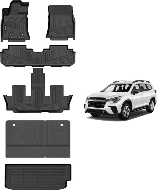 AIPOIL® Floor Mats & Cargo Liner Set for 2019-2025 Ascent 7/8 Passenger | All-Weather | Easy to Clean | All-Round Protection丨Full Set Automobile mats Accessories.