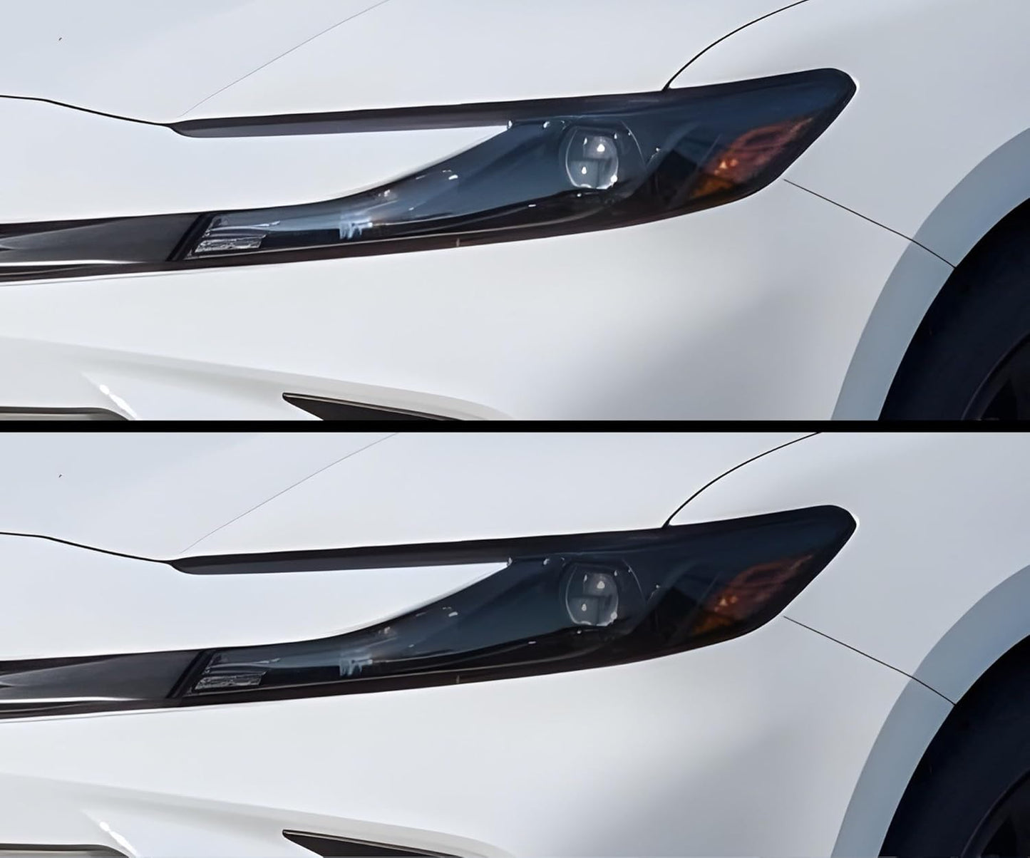 BOGAR TECH DESIGNS Full Headlight Taillight Tint Kit Compatible with Toyota Camry 2025-2026, Light Smoke