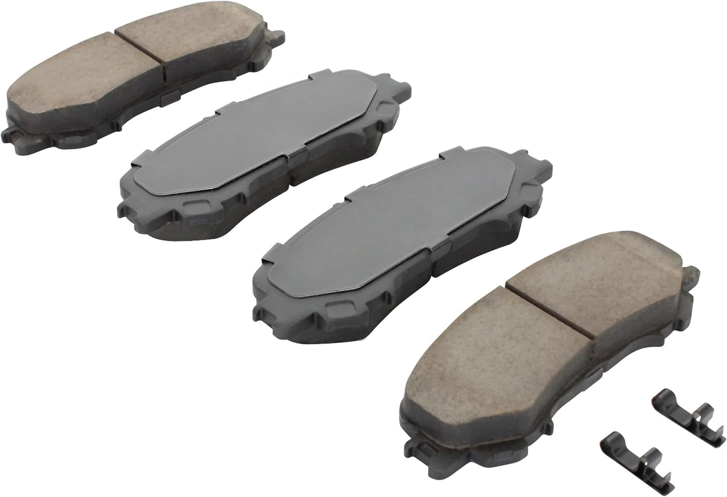 Premium Ceramic Rear Brake Pads (1001-2032C) Compatible with Nissan TITAN 2017-2024